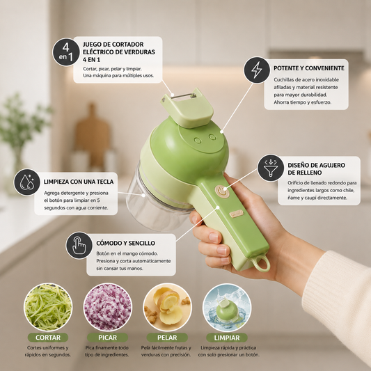 CutFresh 4 en 1 LUXURY PRO
